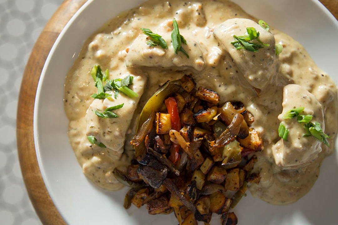 biscuits and gravy brunch